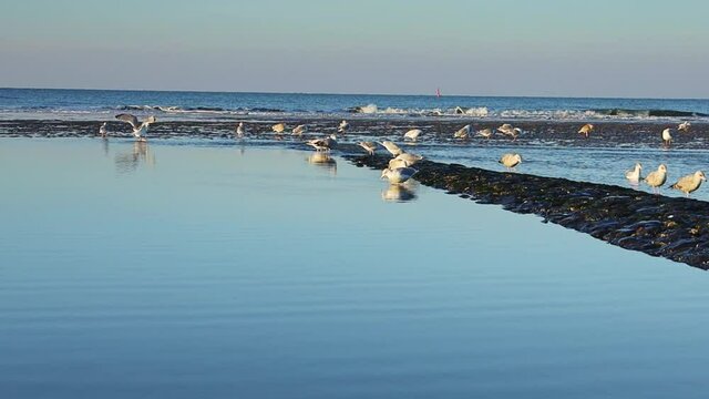Norderney, die Ostfriesische Insel, Sonne, Strand und Meer.