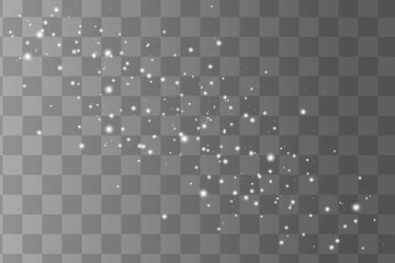 Snowflakes, snow background. Christmas snow for the new year.