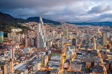 Bogota desde la la torre Colpatria  © Oscar