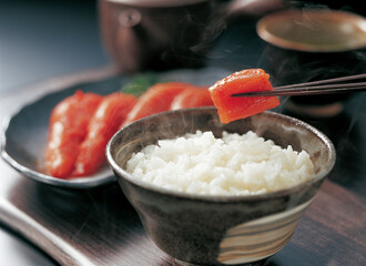 明太子とご飯