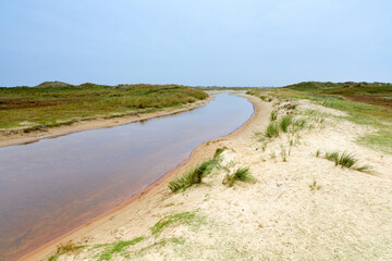 Fototapeta na wymiar Norderney, die Ostfriesische Insel, Sonne, Strand und Meer.