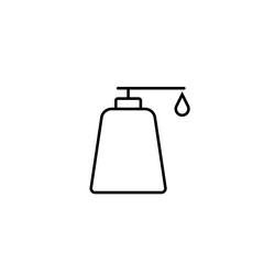 lotion icon element of barbershop icon for mobile concept and web apps. Thin line lotion icon can be used for web and mobile. Premium icon on white background