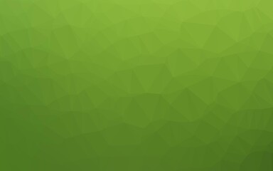 Obraz premium Light Green vector abstract polygonal layout.