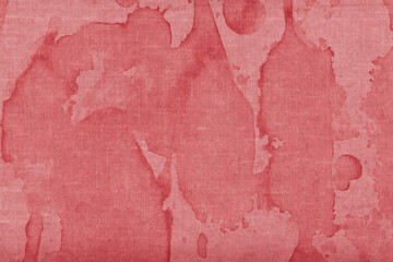 Vintage and old looking paper background. Colored red retro book cover. Ancient book page.