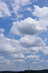 青空と白い雲