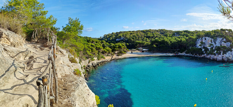 Cala Macarella beach, Menorca, Spain