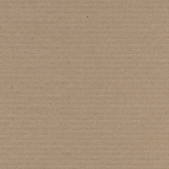 Fototapeta na wymiar Close up of a light brown vintage rough sheet of carton. Cardboard paper texture with a blank background. Empty papercraft surface. Recycled environmentally friendly material.