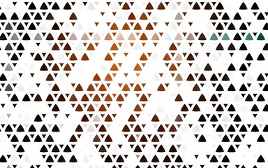 Light Orange vector seamless pattern in polygonal style.