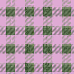 pink, green  plaid Scottish seamless pattern.Texture from plaid, tablecloths, clothes, shirts, jacket ,  dresses, paper, bedding, blankets and other textile products.tartan day concept