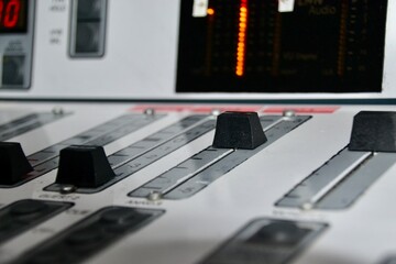 Audio mixing board