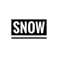 Winter word quote illustration