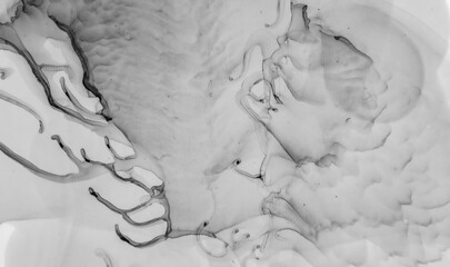 Gray Marble Texture. Natural Wallpaper. 