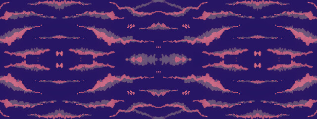 Ethnic Fabric Design. Camouflage Animal Wave 