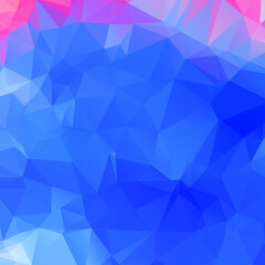 Abstract Color Polygon Background Design, Abstract Geometric Origami Style With Gradient. Presentation,Website, Backdrop, Cover,Banner,Pattern Template