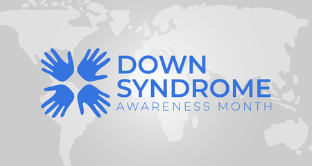 Down Syndrome Awareness Month Illustration