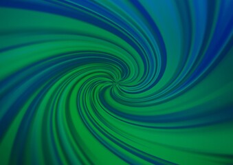 Dark Blue, Green vector modern bokeh pattern.