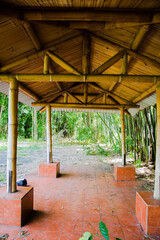 Fototapeta premium Construcción de bambú 