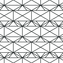 Hexagon art deco pattern background.