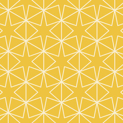 Hexagon art deco pattern background.