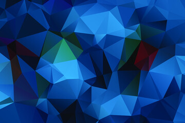 Obraz premium Abstract Color Polygon Background Design, Abstract Geometric Origami Style With Gradient. Presentation,Website, Backdrop, Cover,Banner,Pattern Template