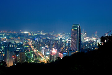 神戸市街地の夜景