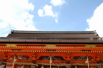 八坂神社の拝殿