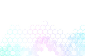 Vibrant polygonal background template.