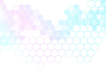 Vibrant polygonal background template.