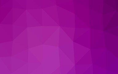 Obraz premium Light Purple vector polygon abstract layout.