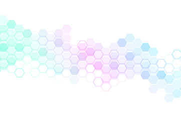 Vibrant polygonal background template.