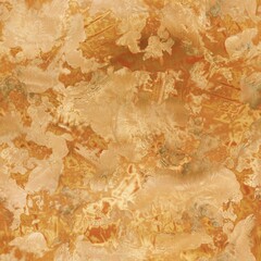 Seamless pattern. Golden yellow smooth autumnal soft fall pattern. High quality illustration. Burnished metal in mustard yellow.