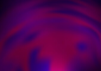 Dark Purple vector blurred and colored template.