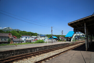 Fototapeta na wymiar ニセコ駅