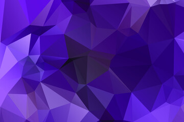 Obraz premium Abstract Purple Color Polygon Background Design, Abstract Geometric Origami Style With Gradient. Presentation,Website, Backdrop, Cover,Banner,Pattern Template