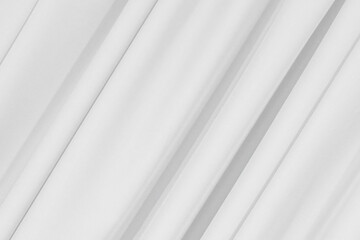 Obraz premium Abstract Background on isolated. Abstract white waves.