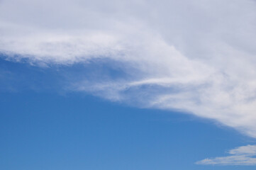 Obraz premium 青空と白い雲