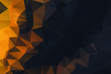 Abstract Color Polygon Background Design, Abstract Geometric Origami Style With Gradient. Presentation,Website, Backdrop, Cover,Banner,Pattern Template