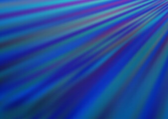 Fototapeta premium Light BLUE vector texture with colored lines.