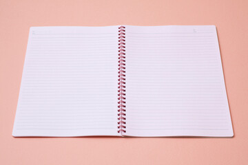 白紙のノート