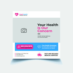 Medical Healthcare Social Media Banner