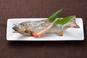 アユの塩焼き
