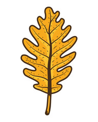 autumn leaf plant nature icon