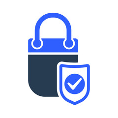Online Shopping protection icon