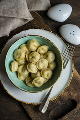 Traditional russian dumplings
