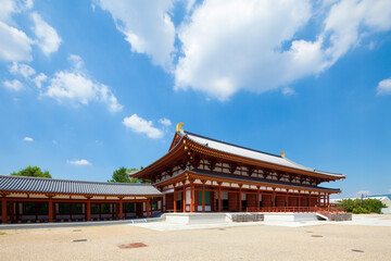 奈良県の薬師寺大講堂