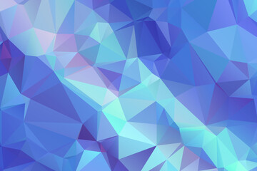 Fototapeta premium Abstract Blue Color Polygon Background Design, Abstract Geometric Origami Style With Gradient. Presentation,Website, Backdrop, Cover,Banner,Pattern Template