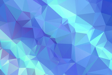 Fototapeta premium Abstract Blue Color Polygon Background Design, Abstract Geometric Origami Style With Gradient. Presentation,Website, Backdrop, Cover,Banner,Pattern Template
