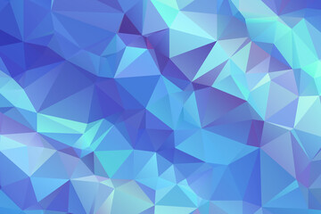 Fototapeta premium Abstract Blue Color Polygon Background Design, Abstract Geometric Origami Style With Gradient. Presentation,Website, Backdrop, Cover,Banner,Pattern Template