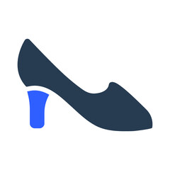 Ladies hell shoes icon