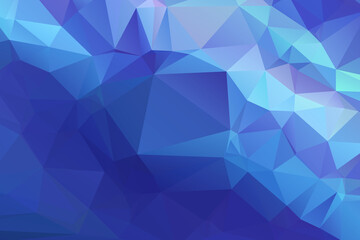Obraz premium Abstract Blue Color Polygon Background Design, Abstract Geometric Origami Style With Gradient. Presentation,Website, Backdrop, Cover,Banner,Pattern Template